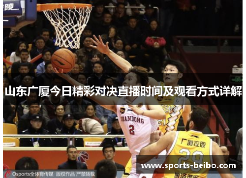 山东广厦今日精彩对决直播时间及观看方式详解